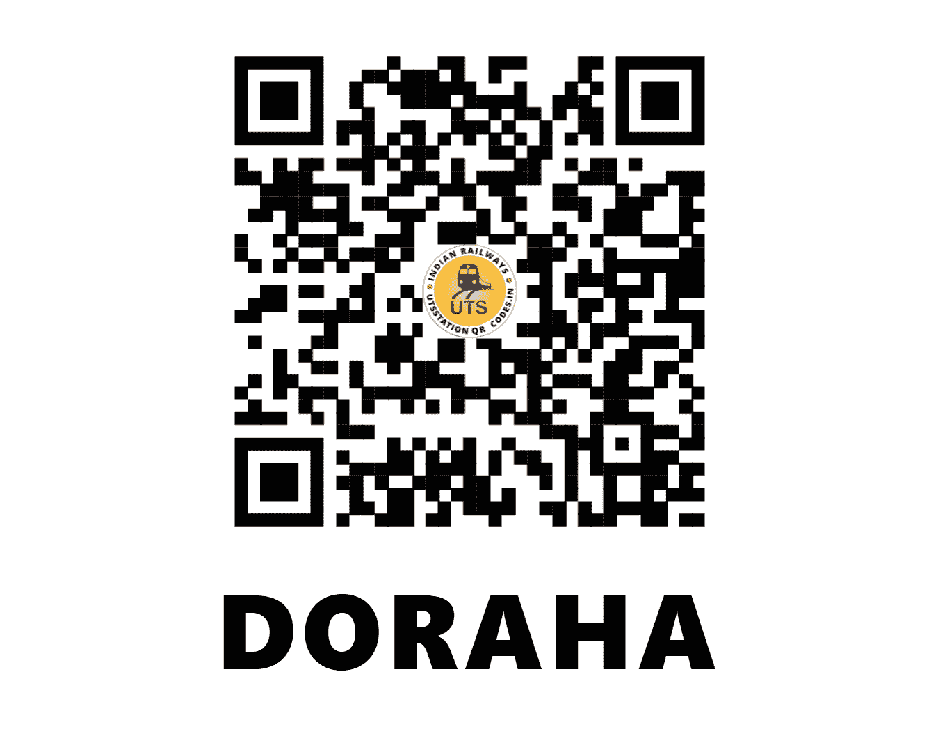 UTS QR Code for DORAHA - DOA (NR - PUNJAB)