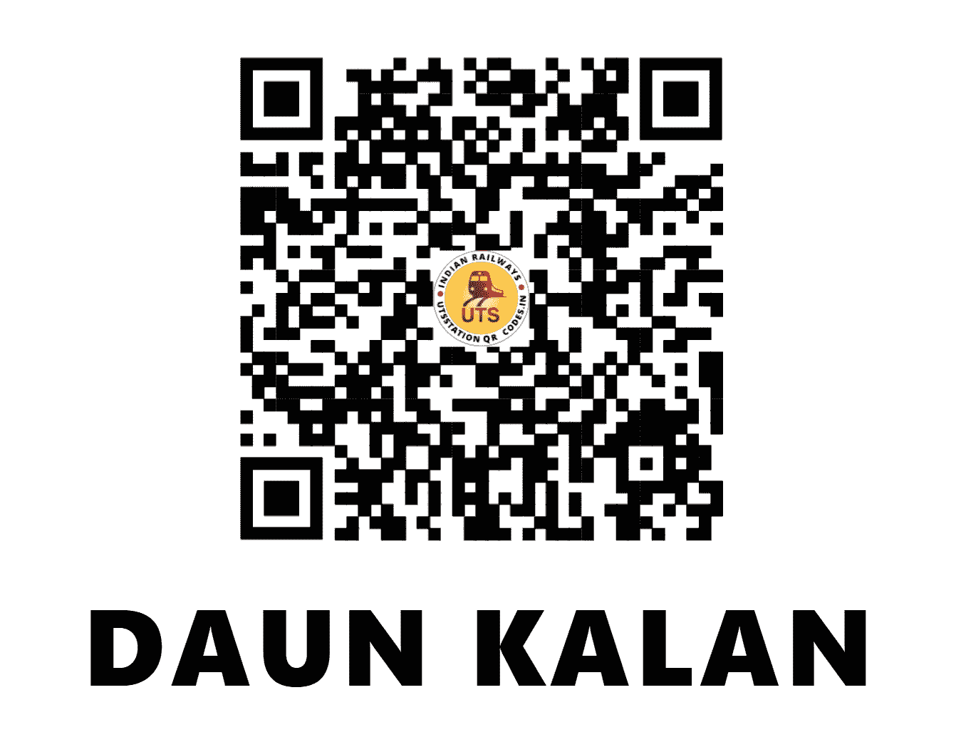 UTS QR Code for DAUN KALAN - DOC (NR - PUNJAB)