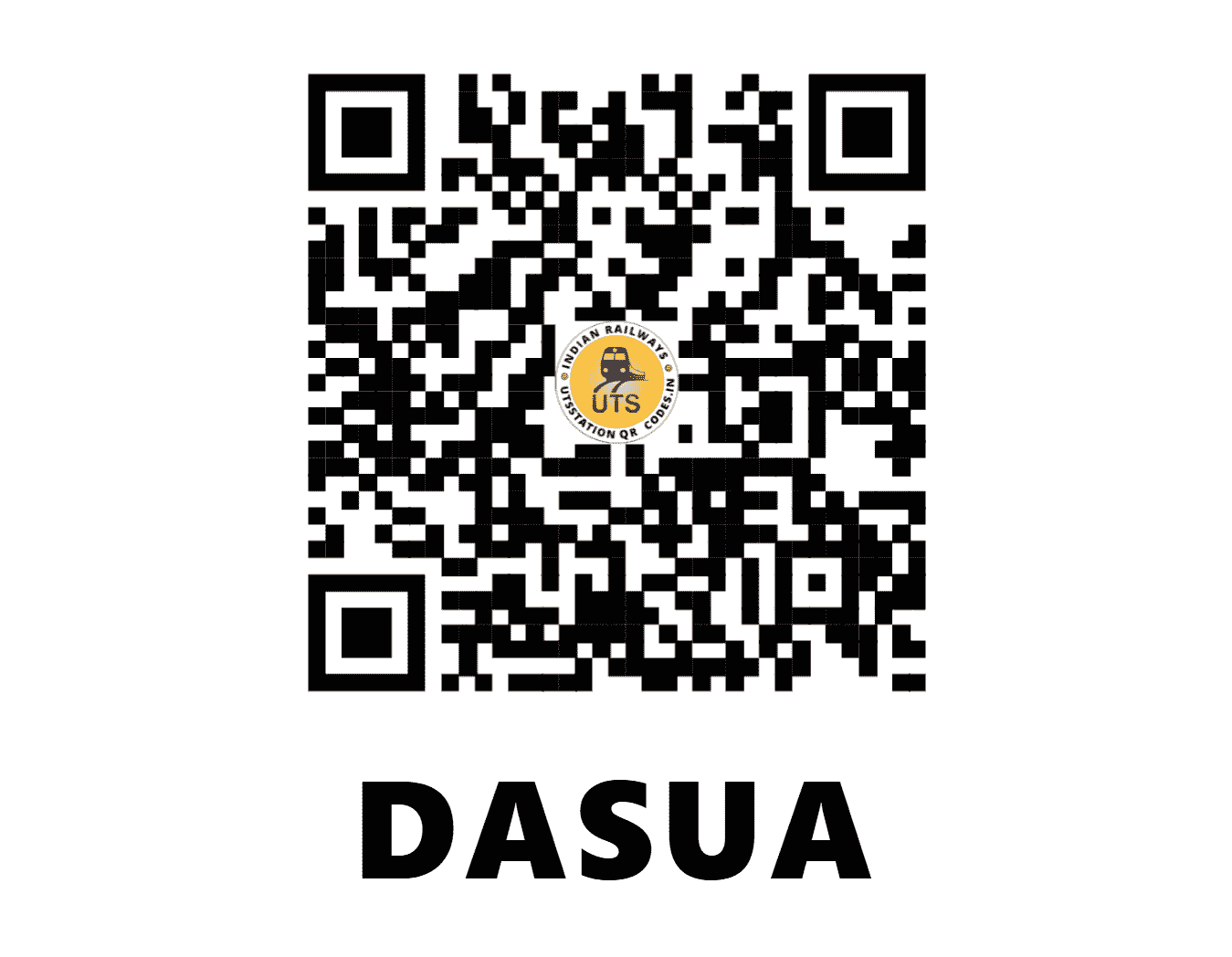 UTS QR Code for DASUA - DZA (NR - PUNJAB)