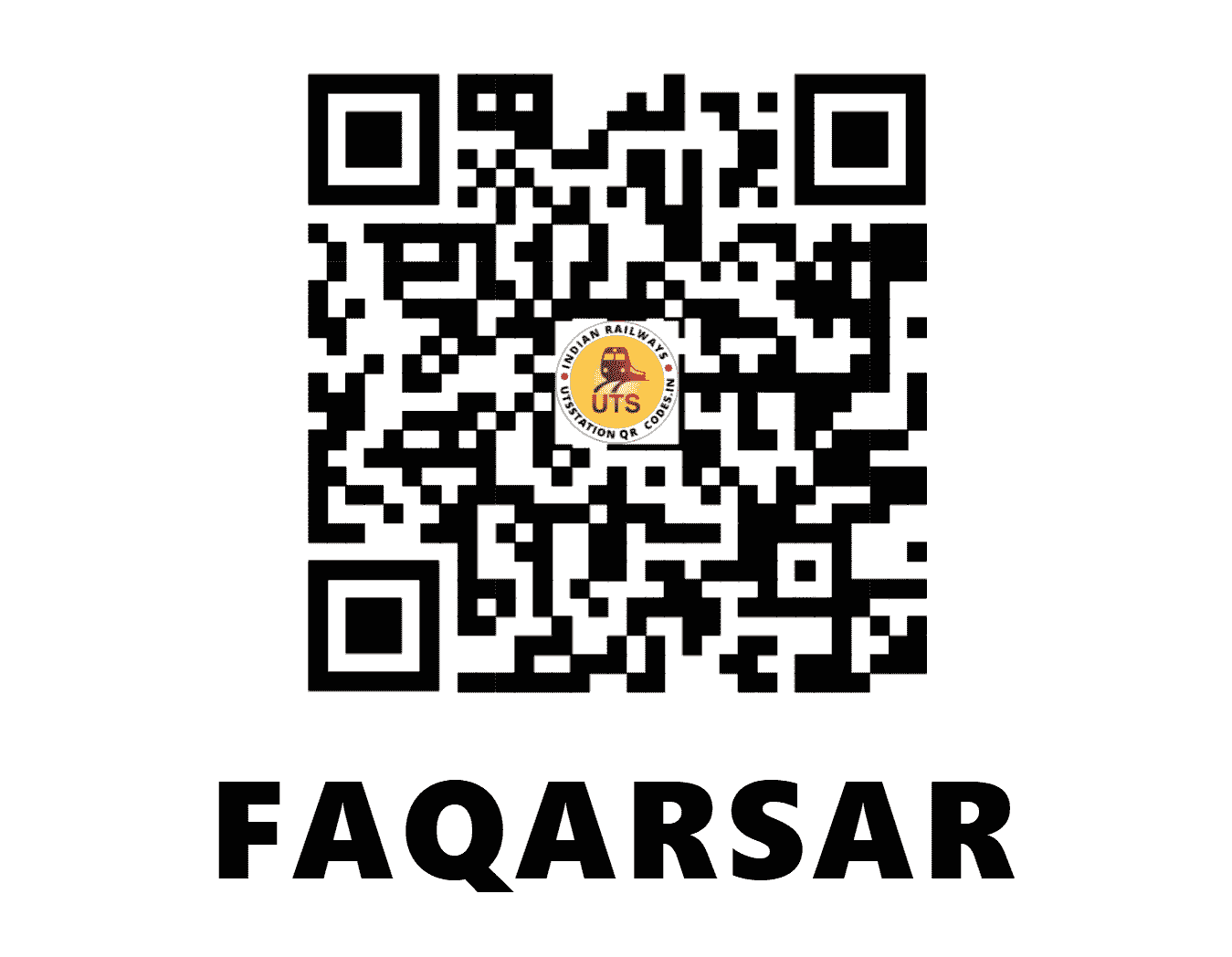 UTS QR Code for FAQARSAR - FSR (NR - PUNJAB)