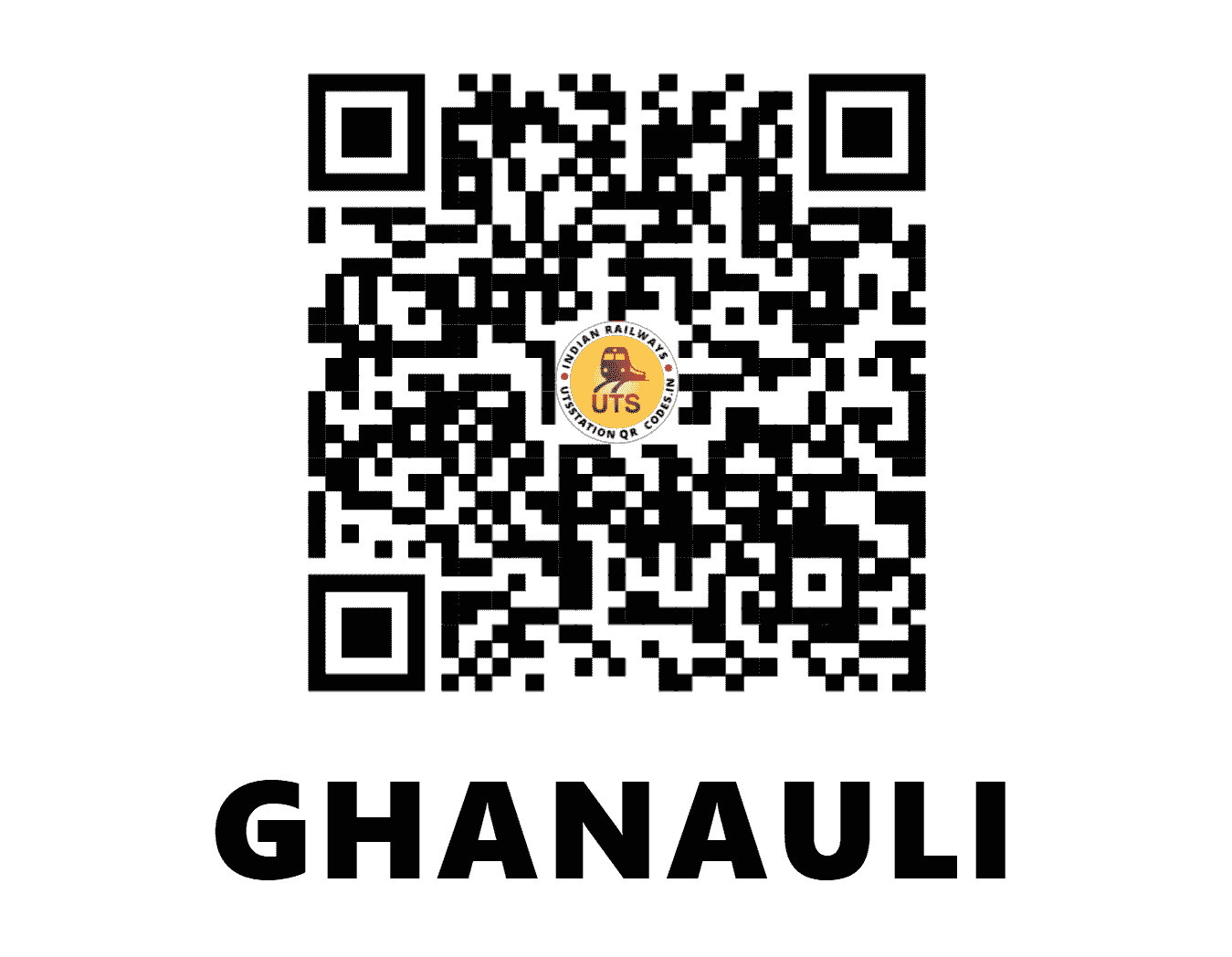 UTS QR Code for GHANAULI - GANL (NR - PUNJAB)