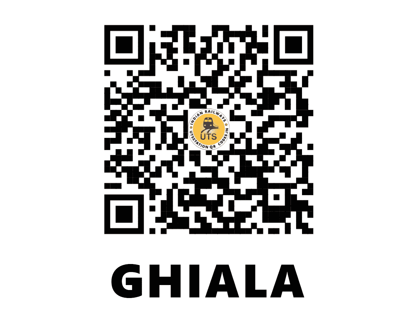 UTS QR Code for GHIALA - GILA (NR - PUNJAB)