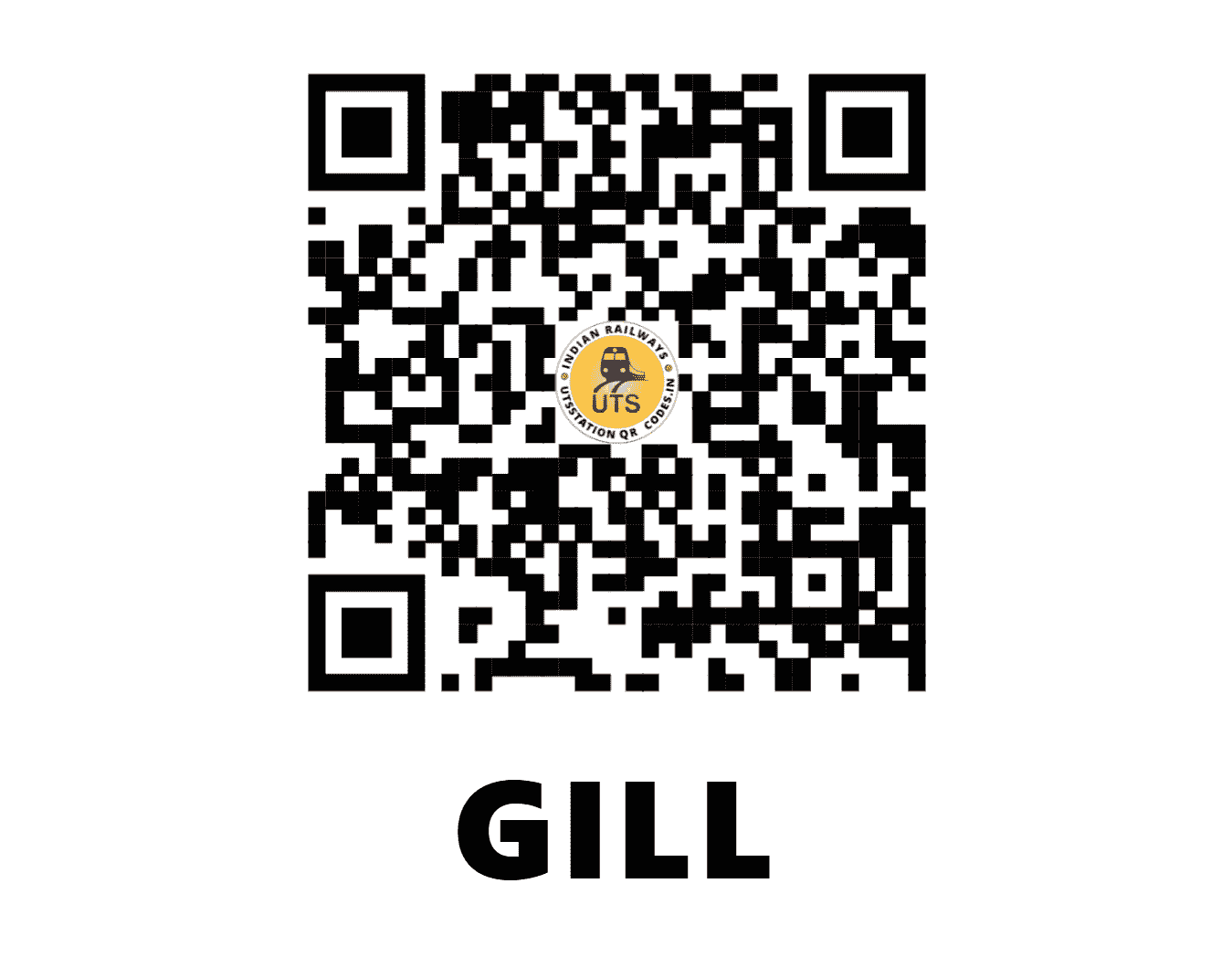 UTS QR Code for GILL - GILL (NR - PUNJAB)