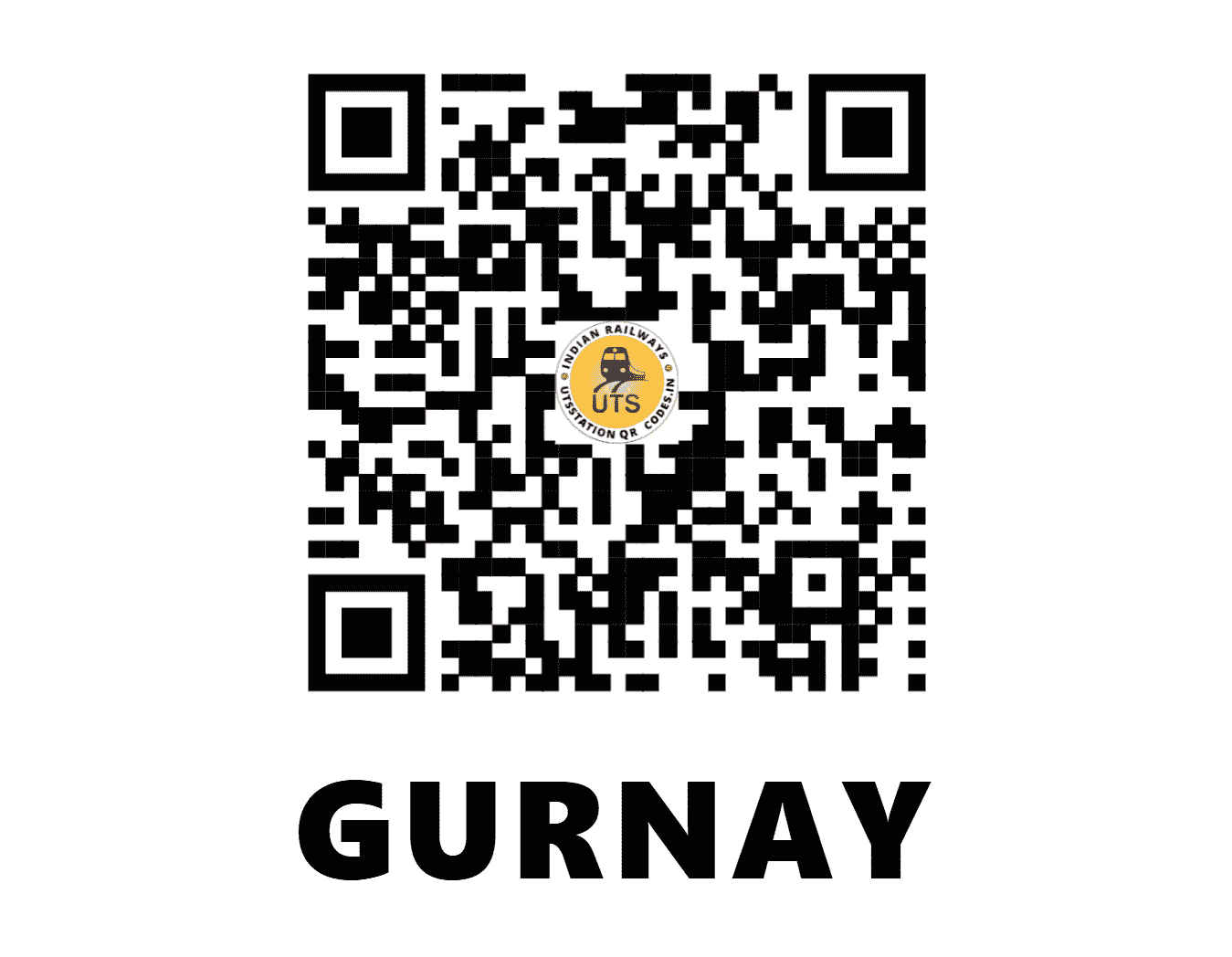 UTS QR Code for GURNAY - GRN (NR - PUNJAB)