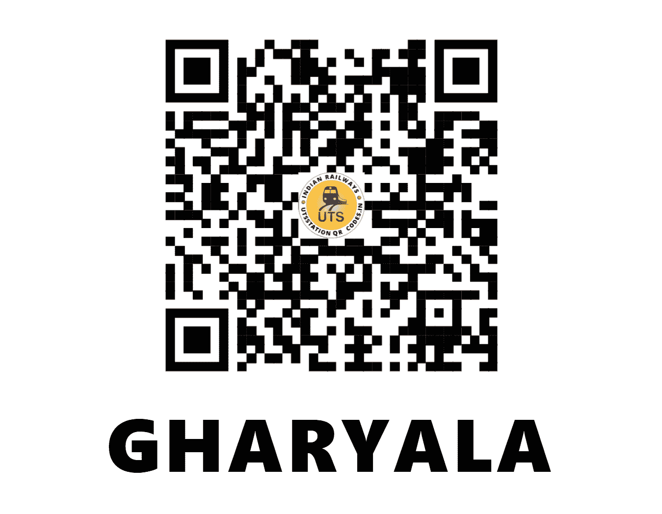 UTS QR Code for GHARYALA - GYL (NR - PUNJAB)