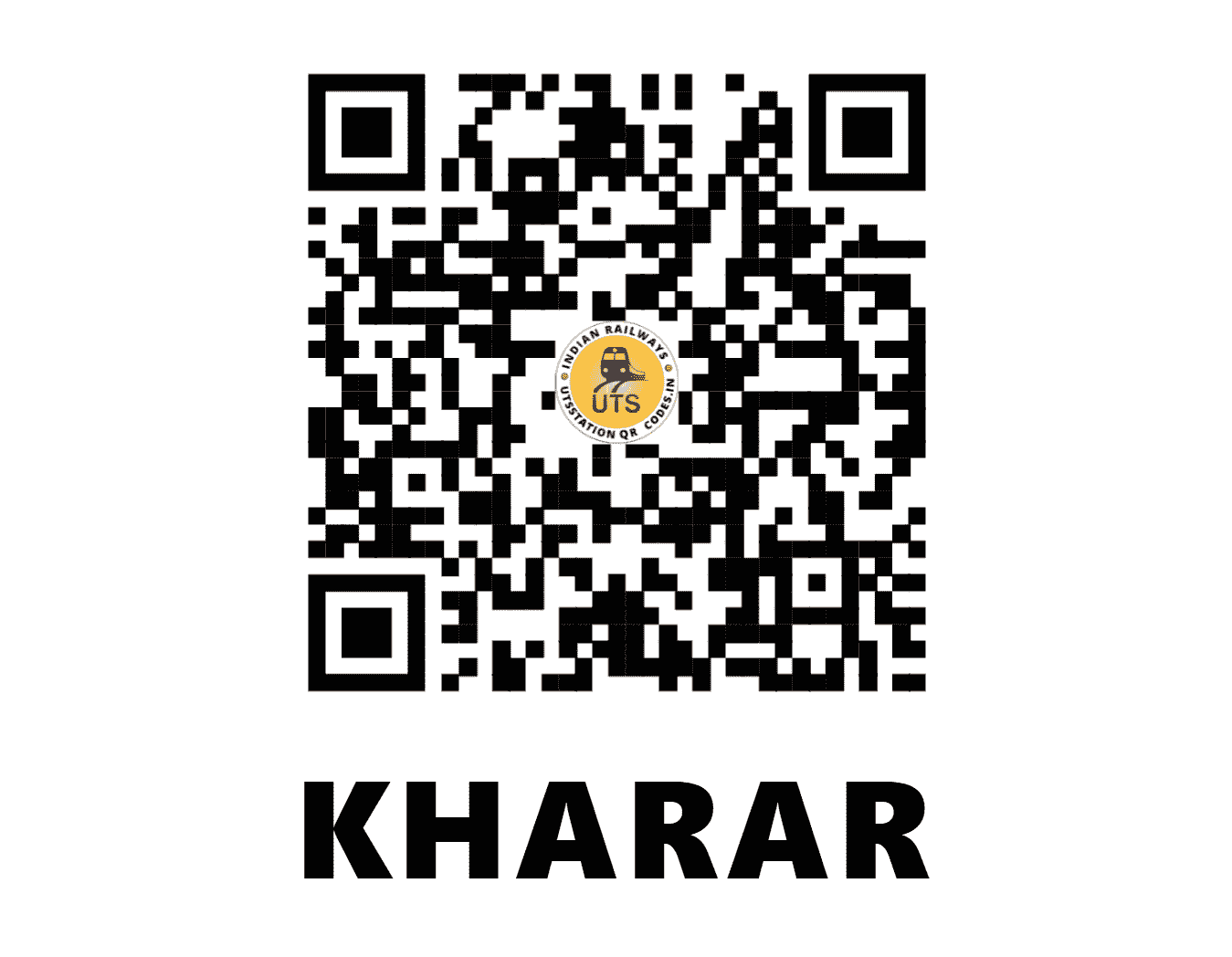 UTS QR Code for KHARAR - KARR (NR - PUNJAB)