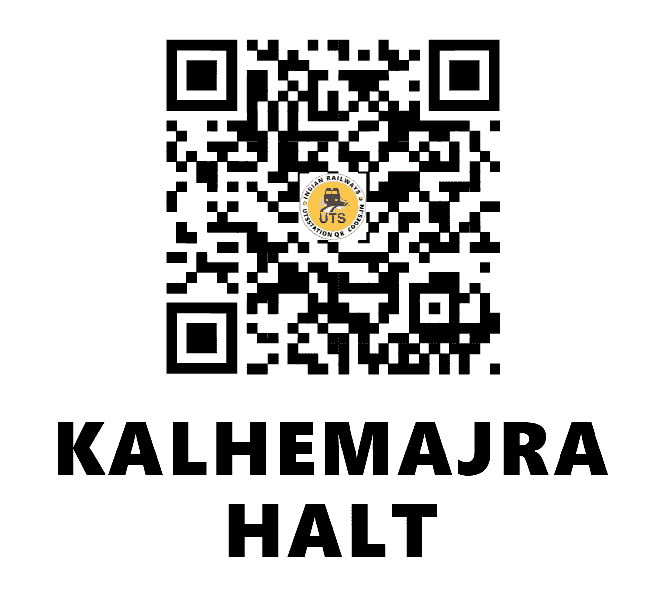 UTS QR Code for KALHEMAJRA HALT - KLMJ (NR - PUNJAB)