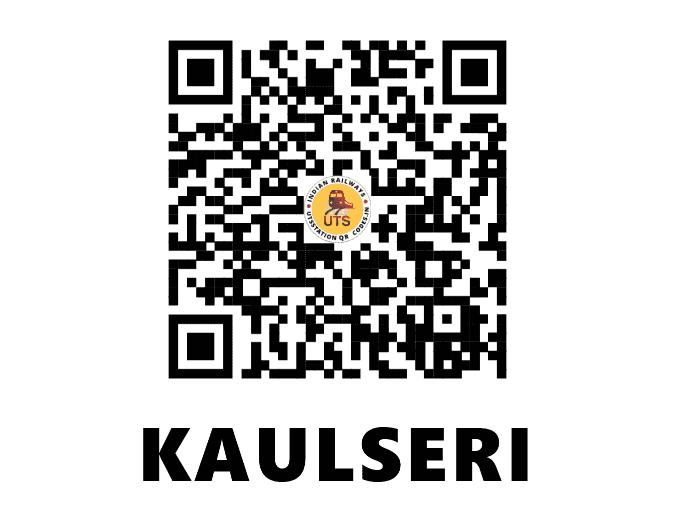 UTS QR Code for KAULSERI - KLSX (NR - PUNJAB)