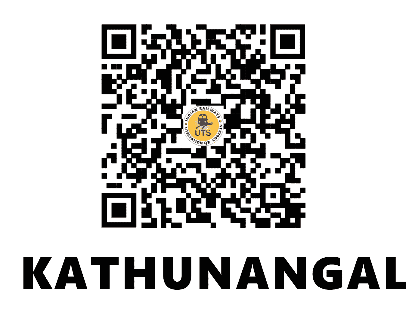 UTS QR Code for KATHUNANGAL - KNG (NR - PUNJAB)