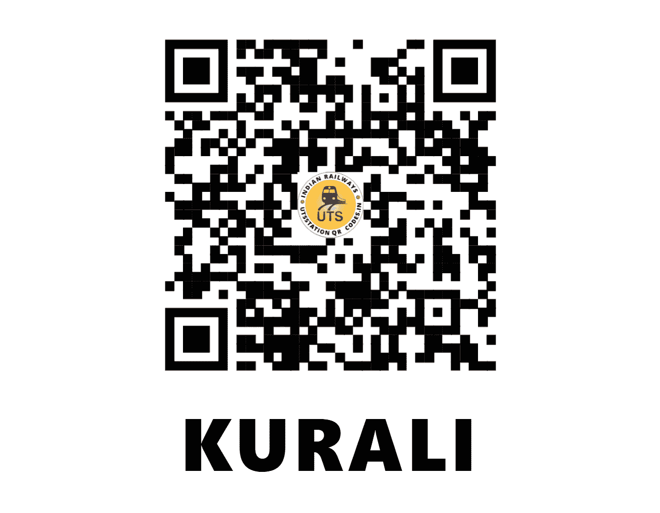 UTS QR Code for KURALI - KRLI (NR - PUNJAB)