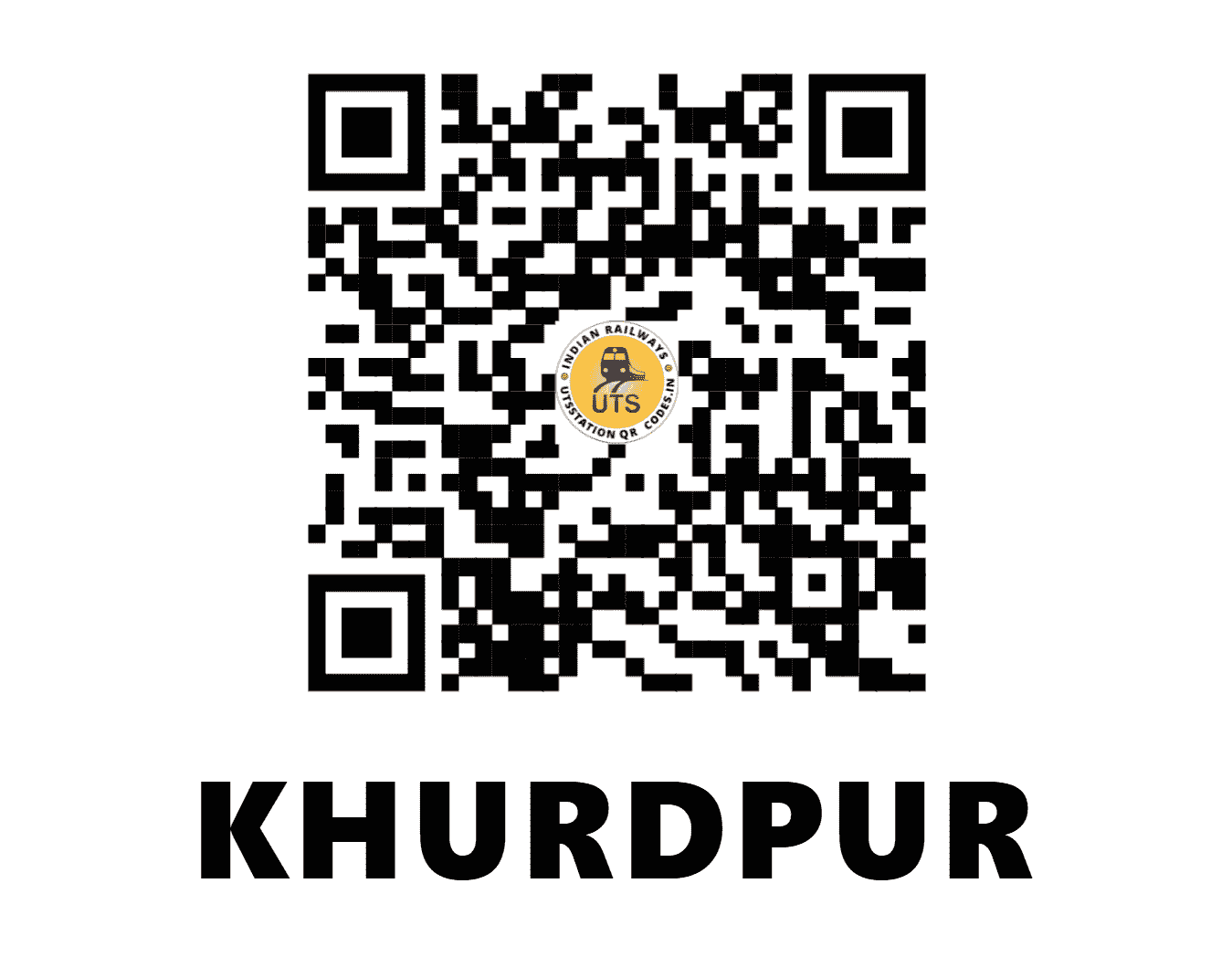 UTS QR Code for KHURDPUR - KUPR (NR - PUNJAB)