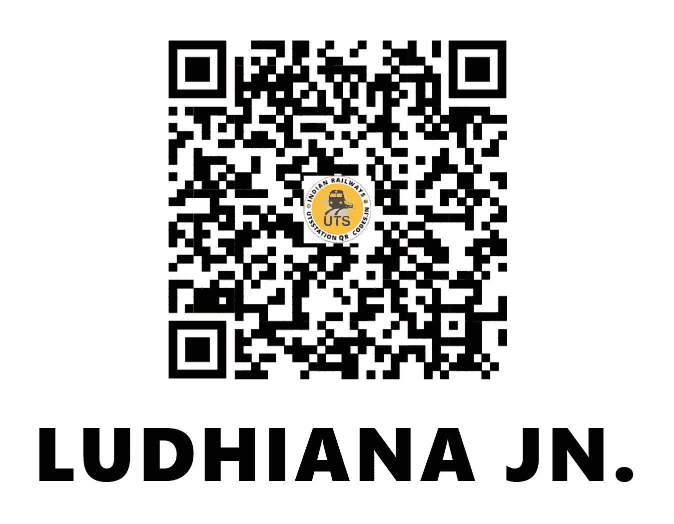 UTS QR Code for LUDHIANA JN. - LDH (NR - PUNJAB)