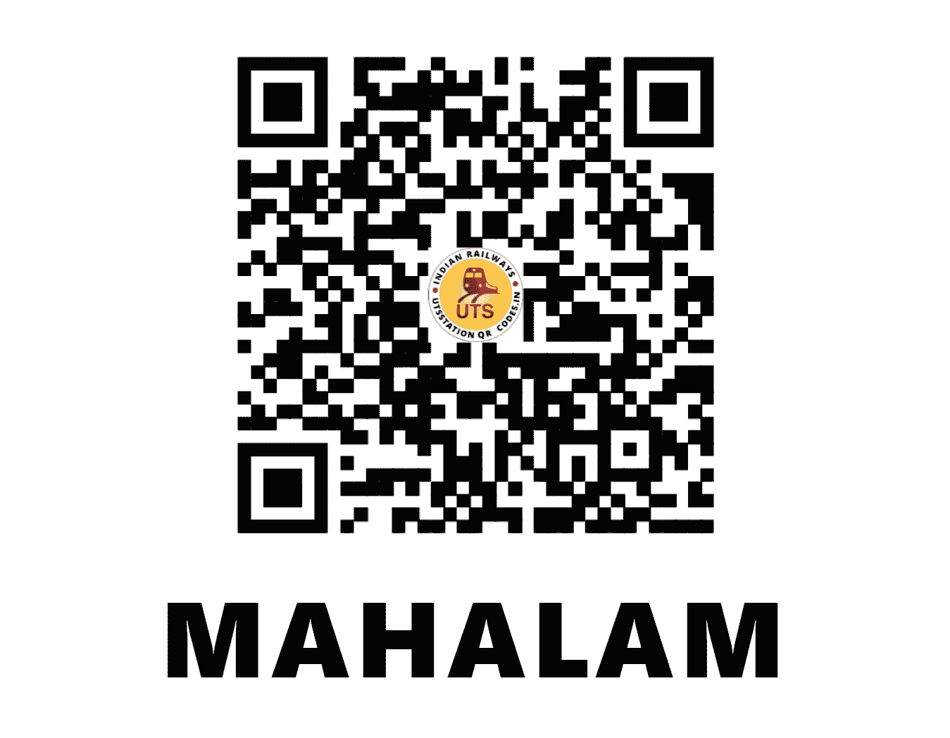 UTS QR Code for MAHALAM - MFM (NR - PUNJAB)
