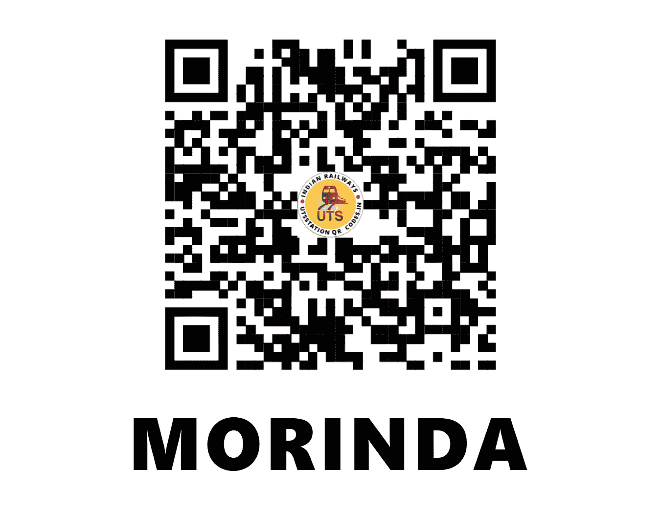 UTS QR Code for MORINDA - MRND (NR - PUNJAB)