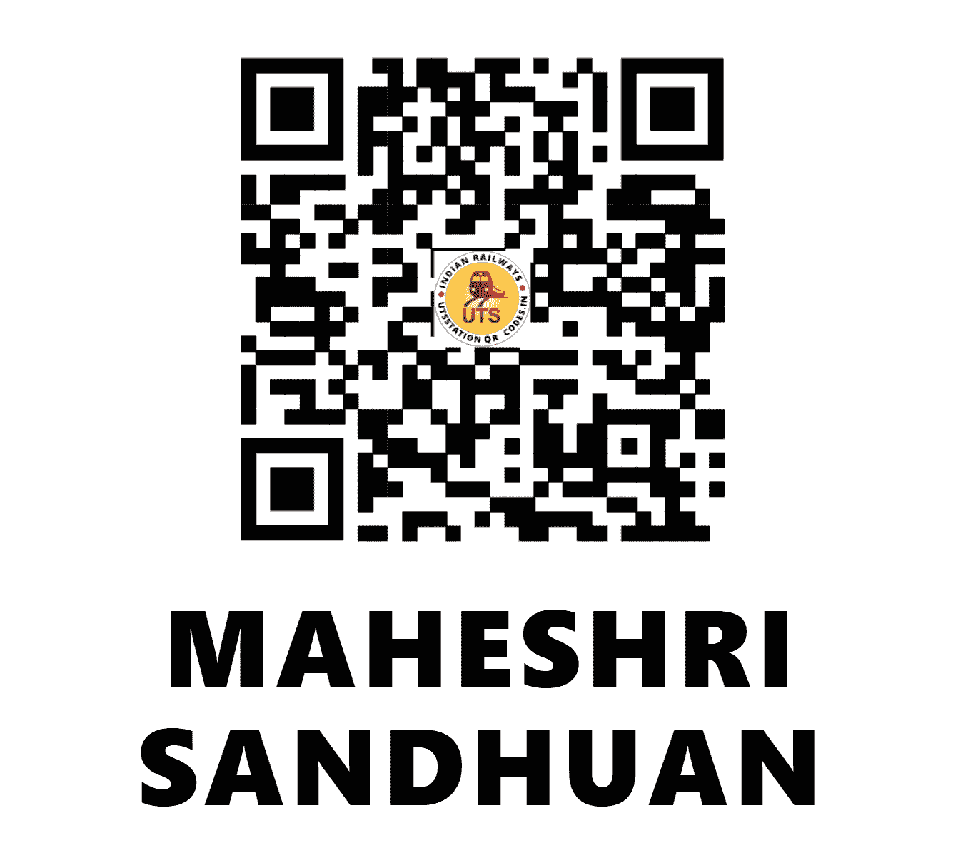 UTS QR Code for MAHESHRI SANDHUAN - MSSD (NR - PUNJAB)