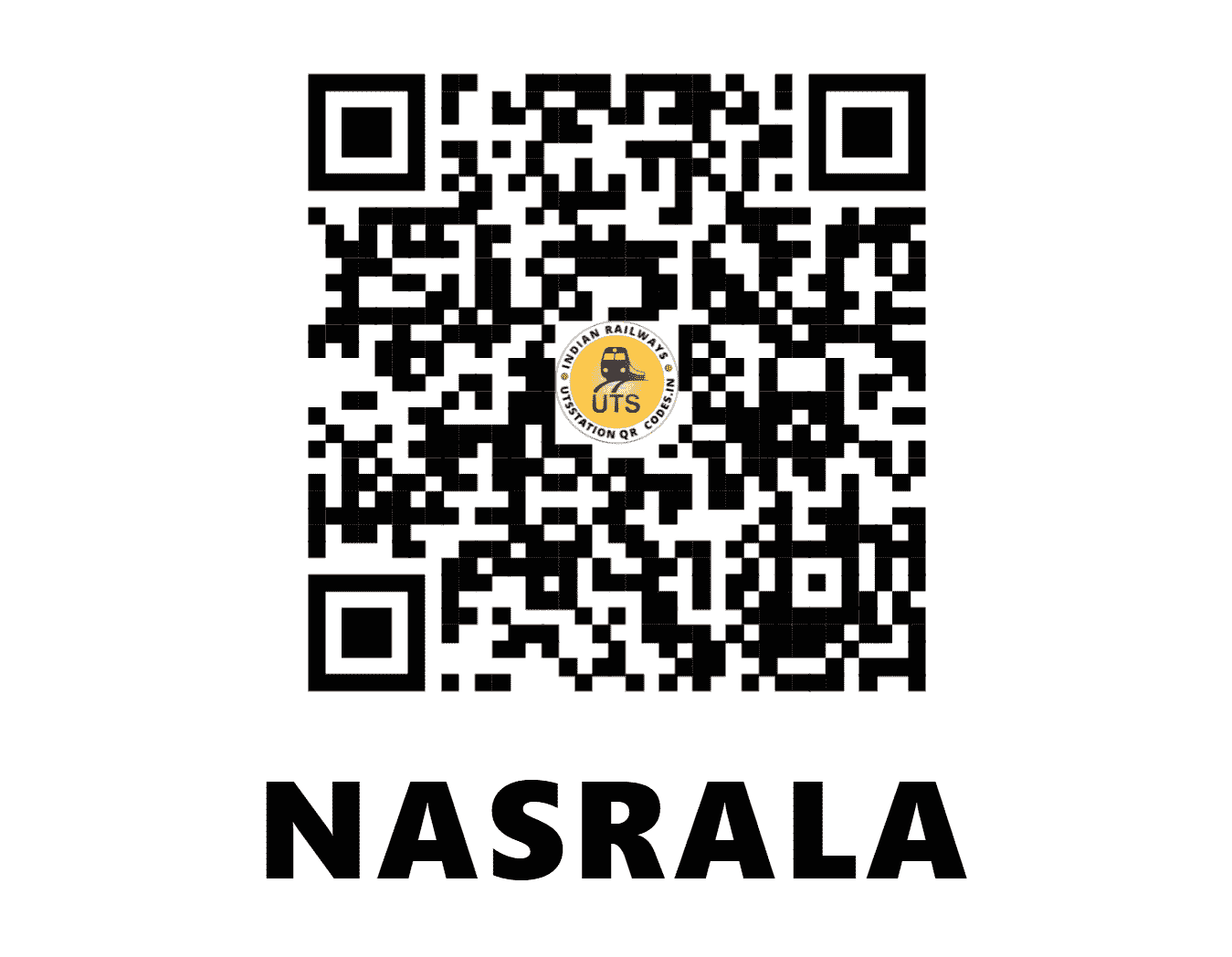 UTS QR Code for NASRALA - NAS (NR - PUNJAB)