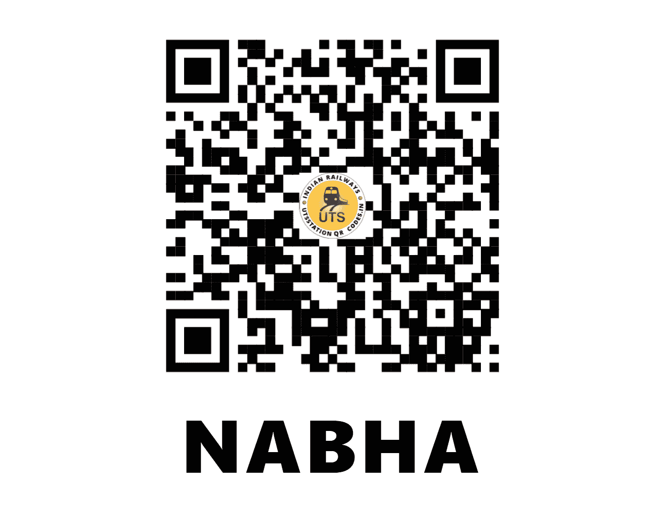 UTS QR Code for NABHA - NBA (NR - PUNJAB)