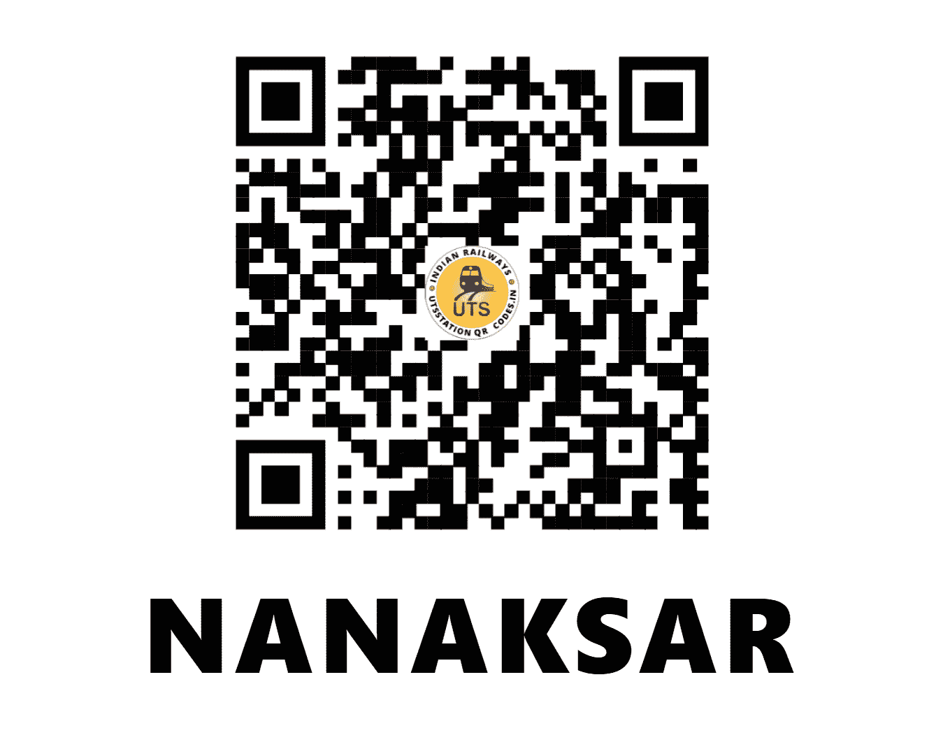 UTS QR Code for NANAKSAR - NNKR (NR - PUNJAB)