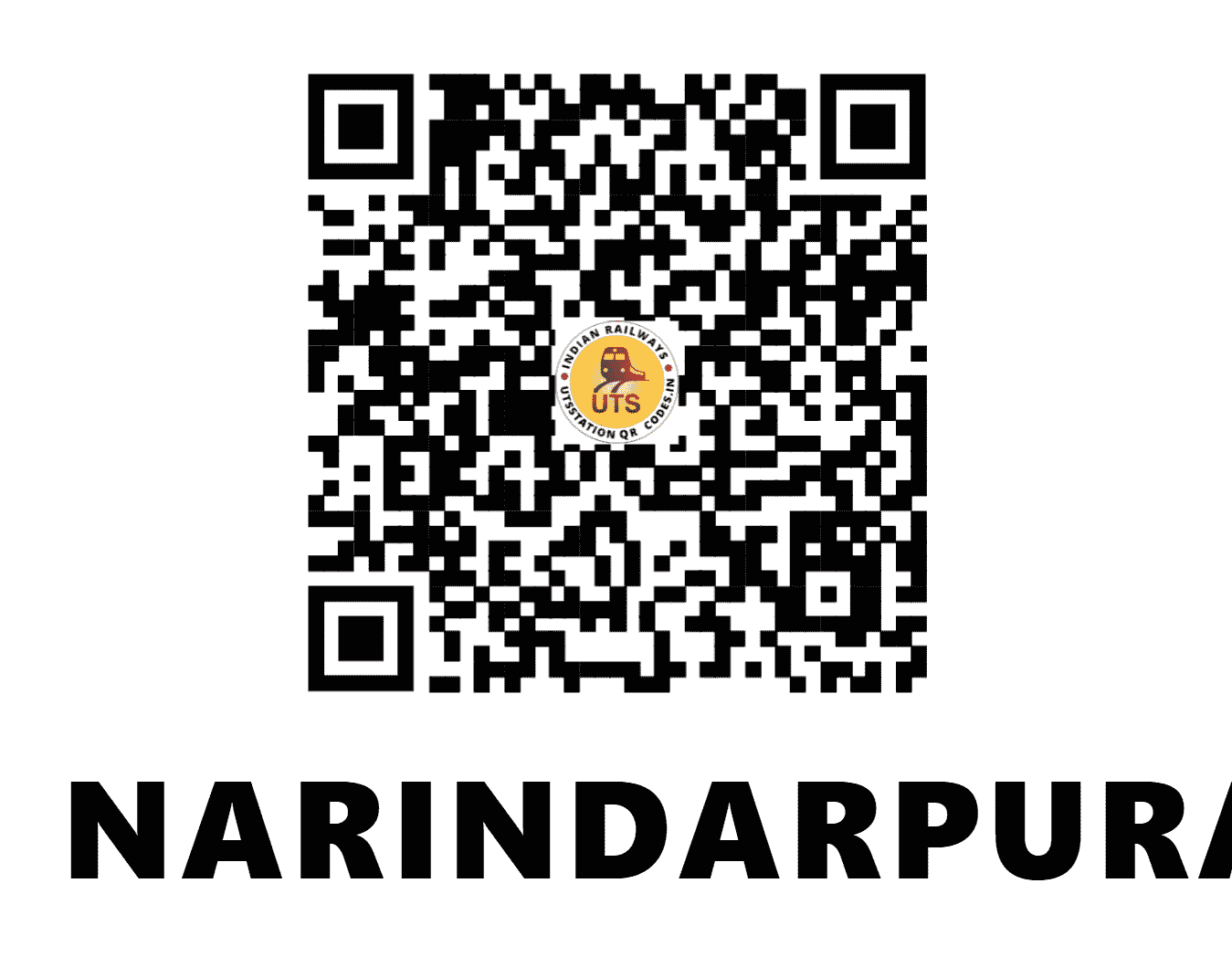 UTS QR Code for NARINDARPURA - NPX (NR - PUNJAB)