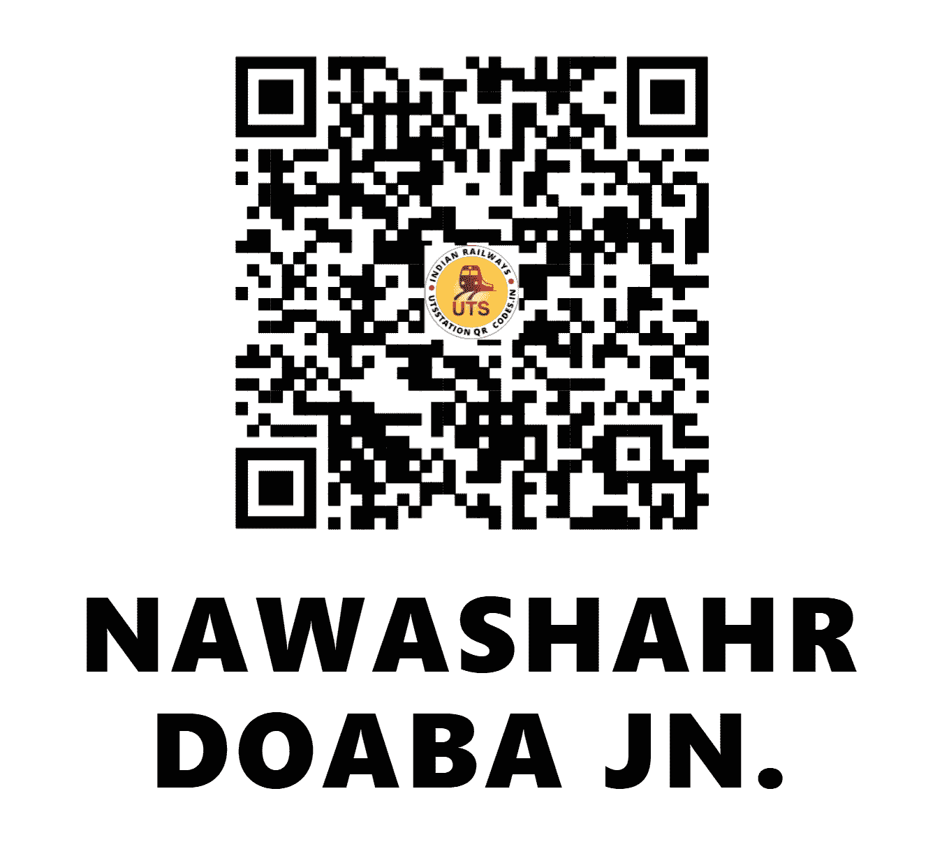 UTS QR Code for NAWASHAHR DOABA JN. - NSS (NR - PUNJAB)