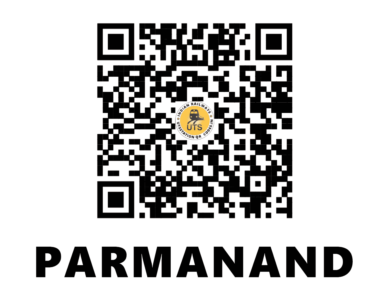UTS QR Code for PARMANAND - PMQ (NR - PUNJAB)