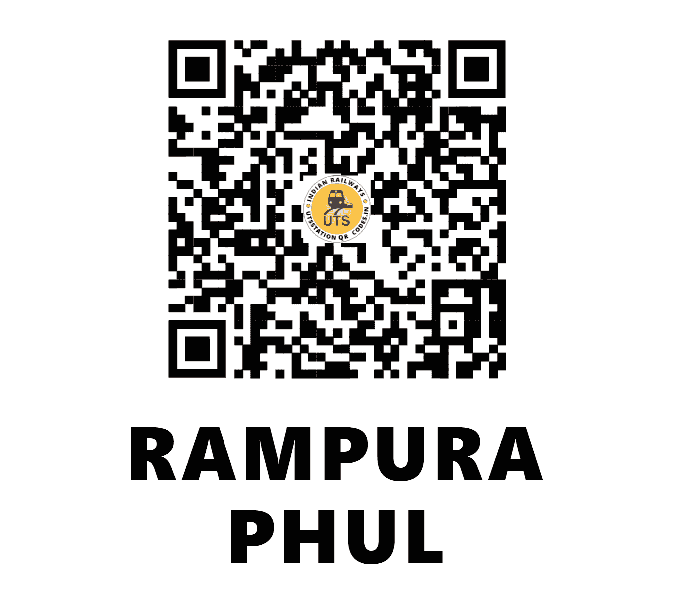 UTS QR Code for RAMPURA PHUL - PUL (NR - PUNJAB)