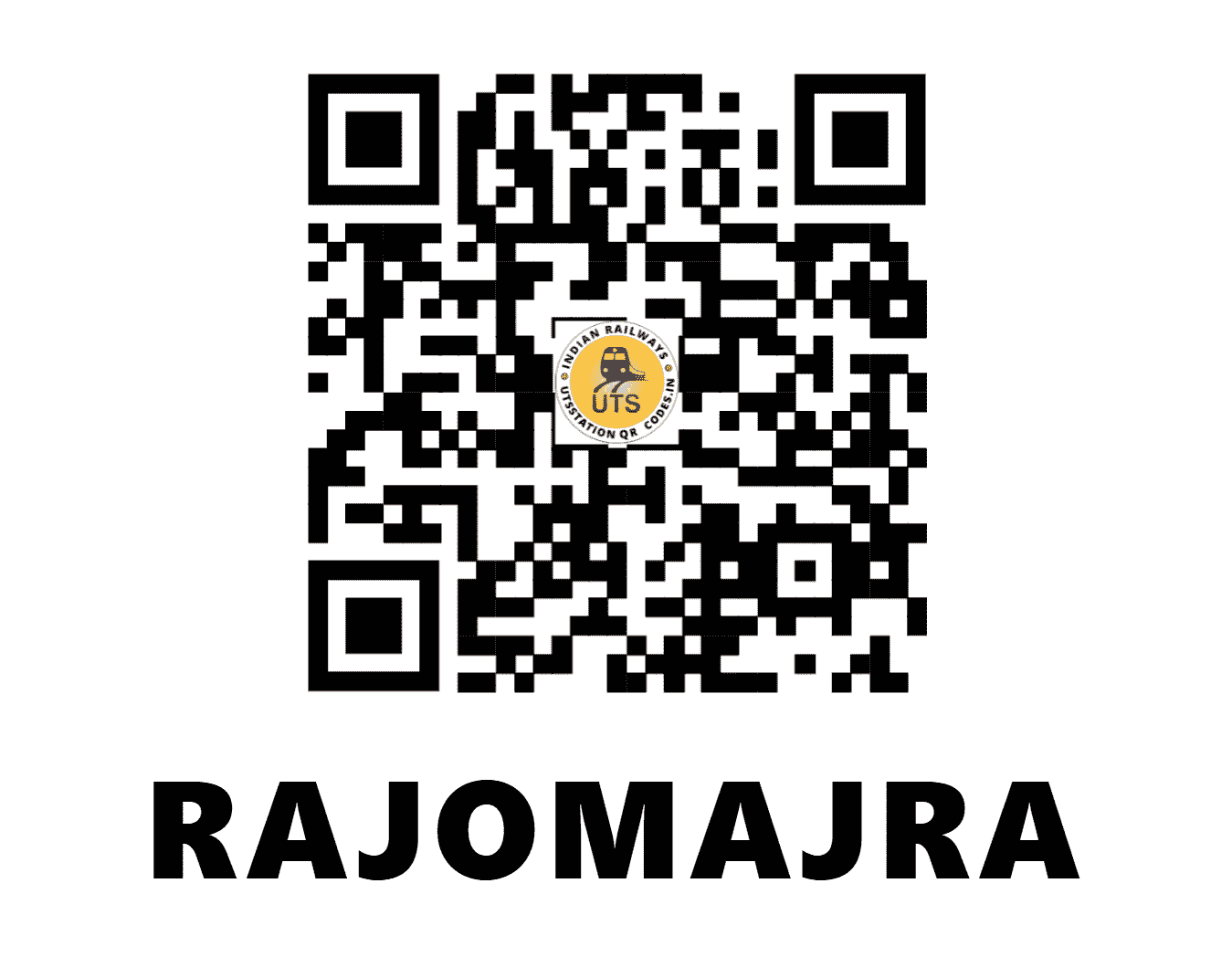 UTS QR Code for RAJOMAJRA - RJMA (NR - PUNJAB)