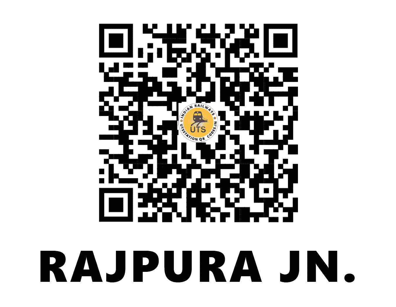 UTS QR Code for RAJPURA JN. - RPJ (NR - PUNJAB)