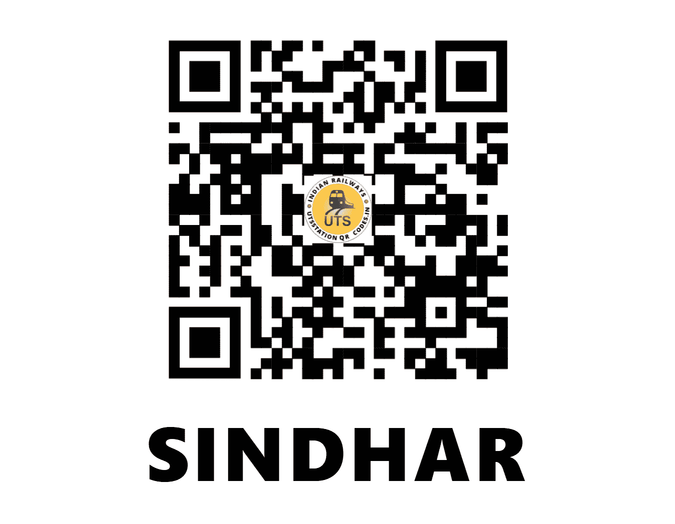 UTS QR Code for SINDHAR - SDZ (NR - PUNJAB)
