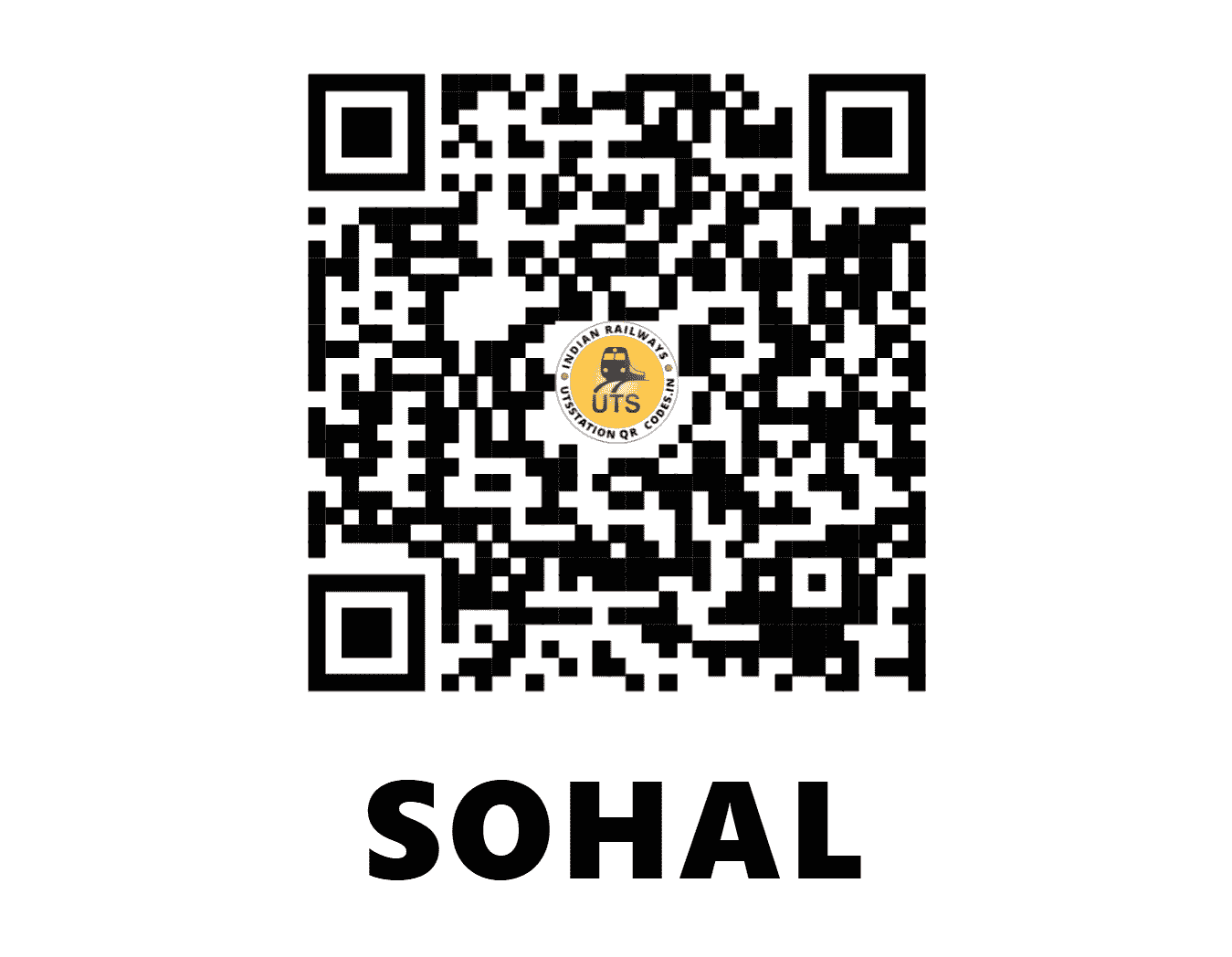 UTS QR Code for SOHAL - SOHL (NR - PUNJAB)