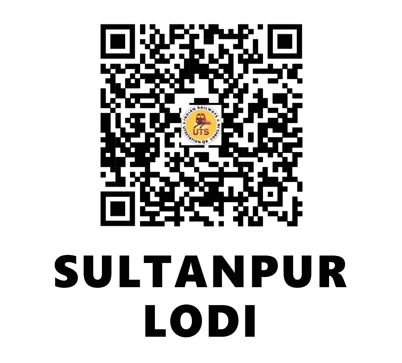 UTS QR Code for SULTANPUR LODI - SQR (NR - PUNJAB)
