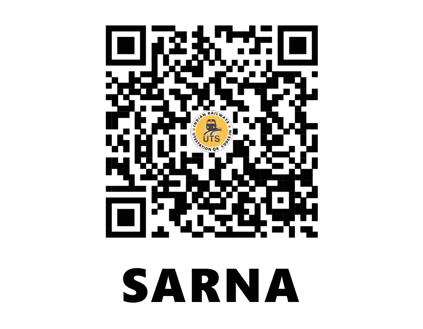 UTS QR Code for SARNA - SRM (NR - PUNJAB)