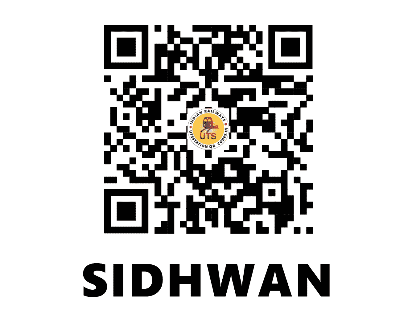 UTS QR Code for SIDHWAN - SWG (NR - PUNJAB)