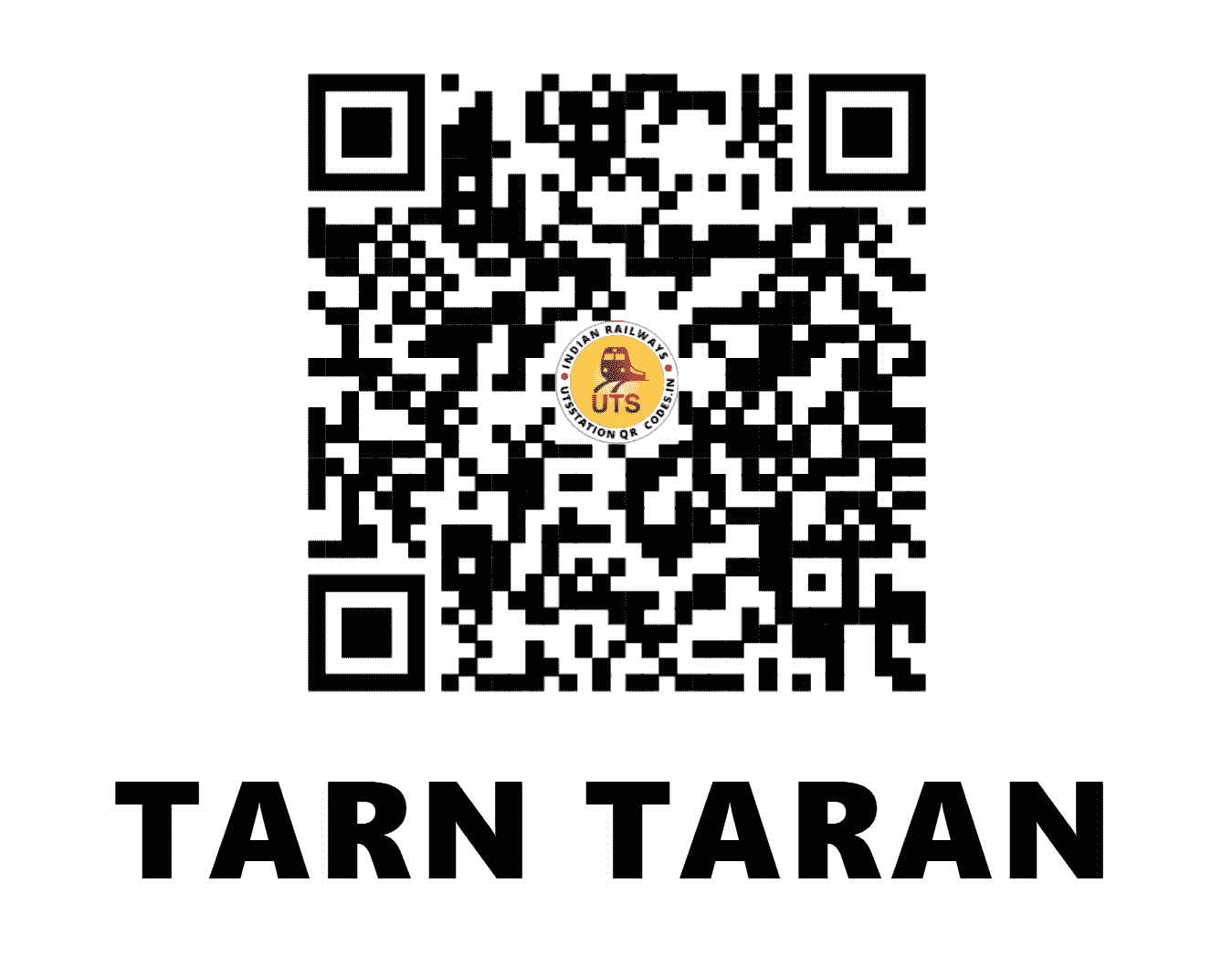 UTS QR Code for TARN TARAN - TTO (NR - PUNJAB)