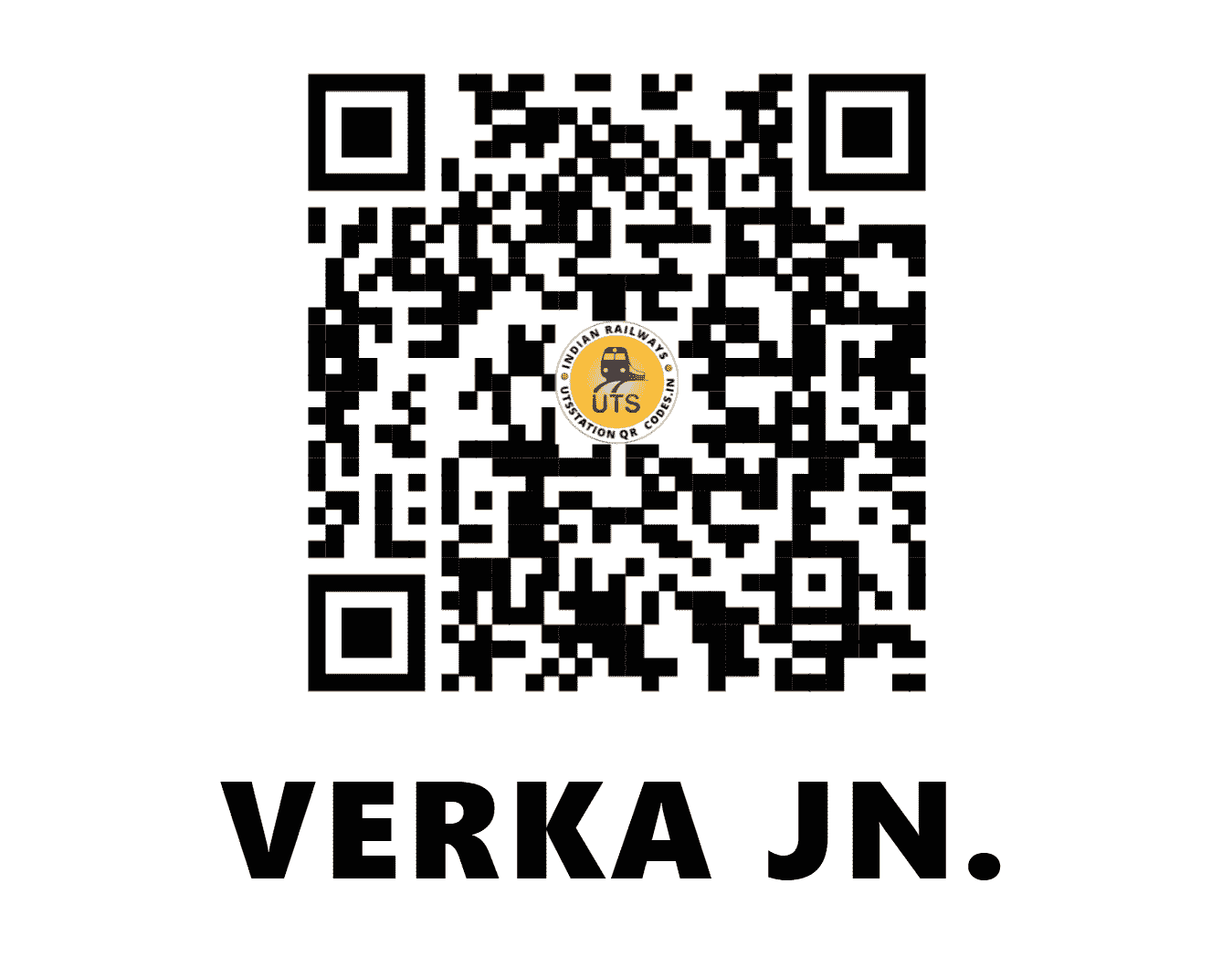 UTS QR Code for VERKA JN. - VKA (NR - PUNJAB)