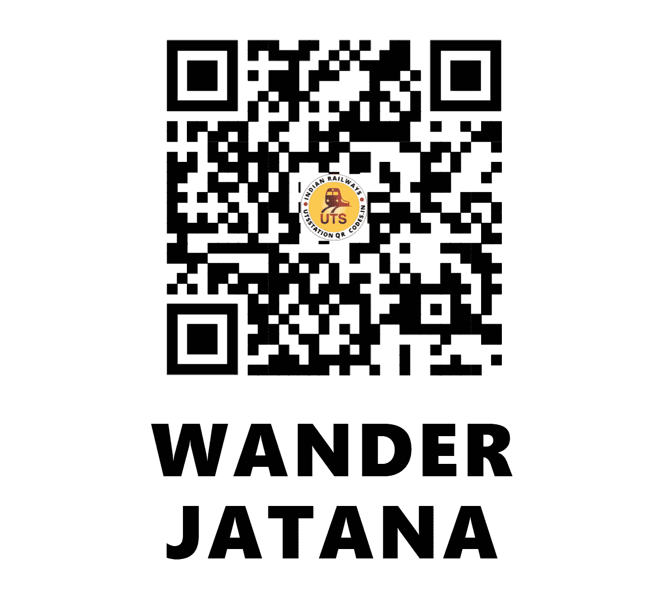 UTS QR Code for WANDER JATANA - WDJ (NR - PUNJAB)