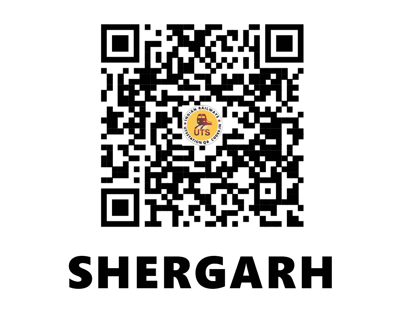 UTS QR Code for SHERGARH - SGA (NW - PUNJAB)