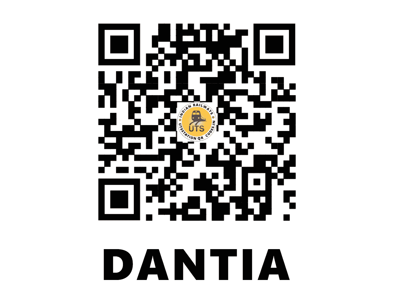 UTS QR Code for DANTIA - DTF (NC - RAJASTHAN)