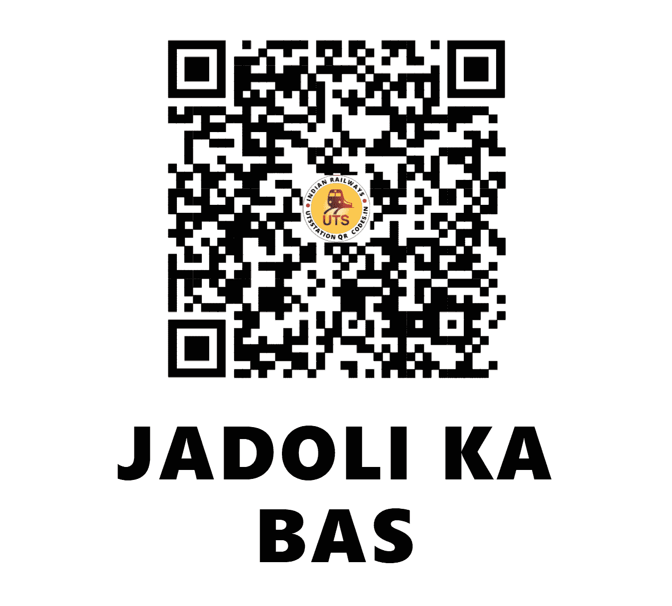 UTS QR Code for JADOLI KA BAS - JBS (NC - RAJASTHAN)
