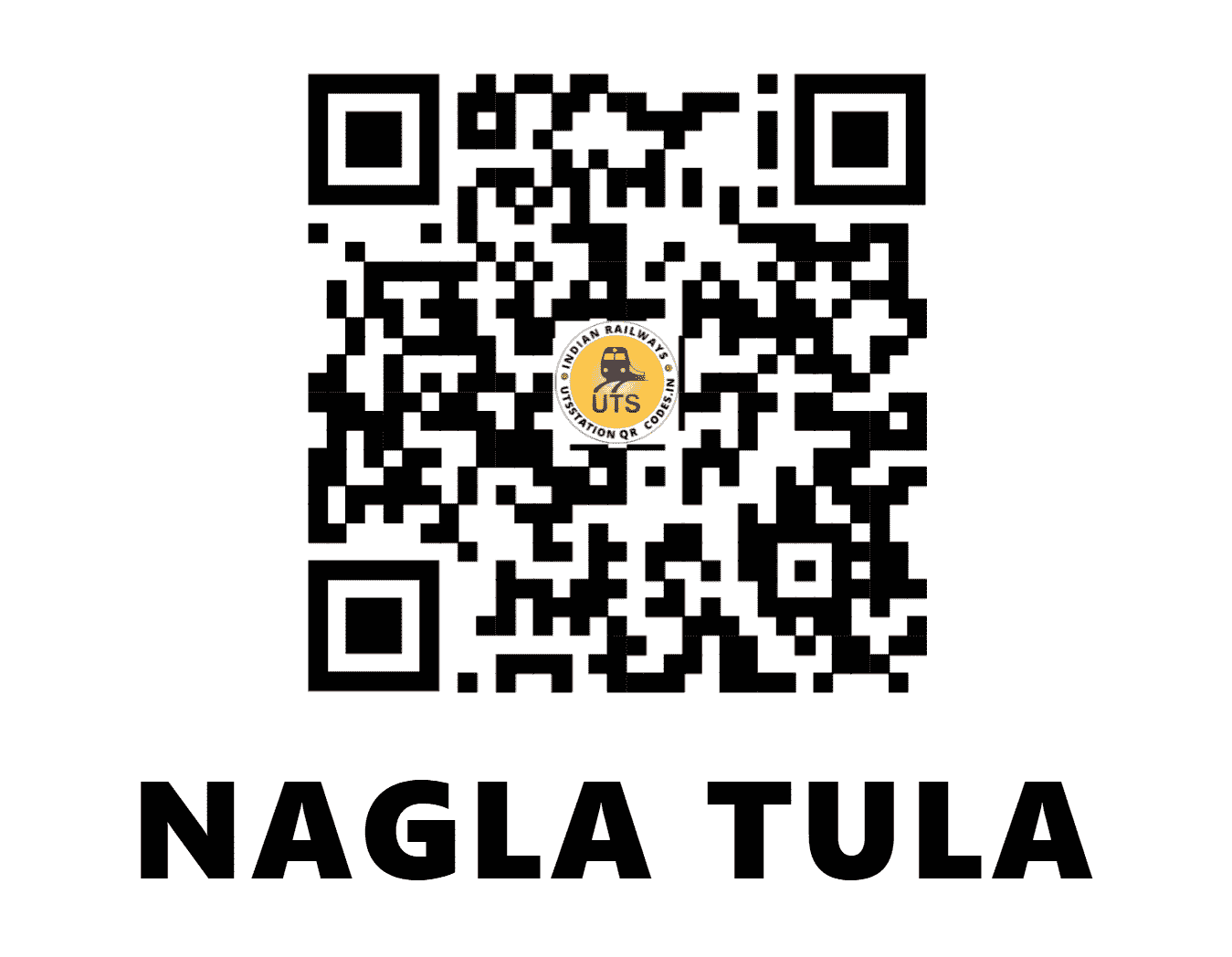 UTS QR Code for NAGLA TULA - NGLT (NC - RAJASTHAN)