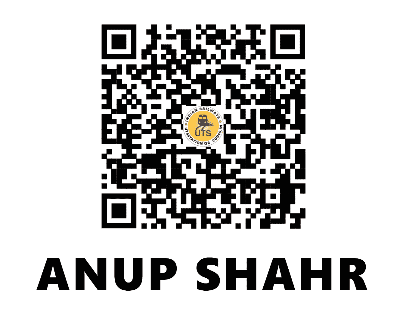 UTS QR Code for ANUP SHAHR - AUS (NW - RAJASTHAN)