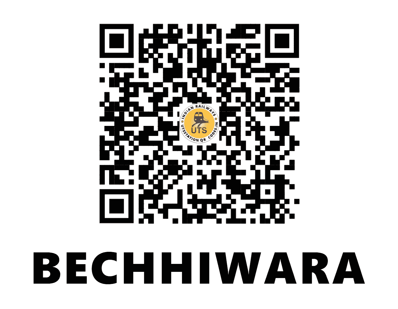 UTS QR Code for BECHHIWARA - BHWA (NW - RAJASTHAN)
