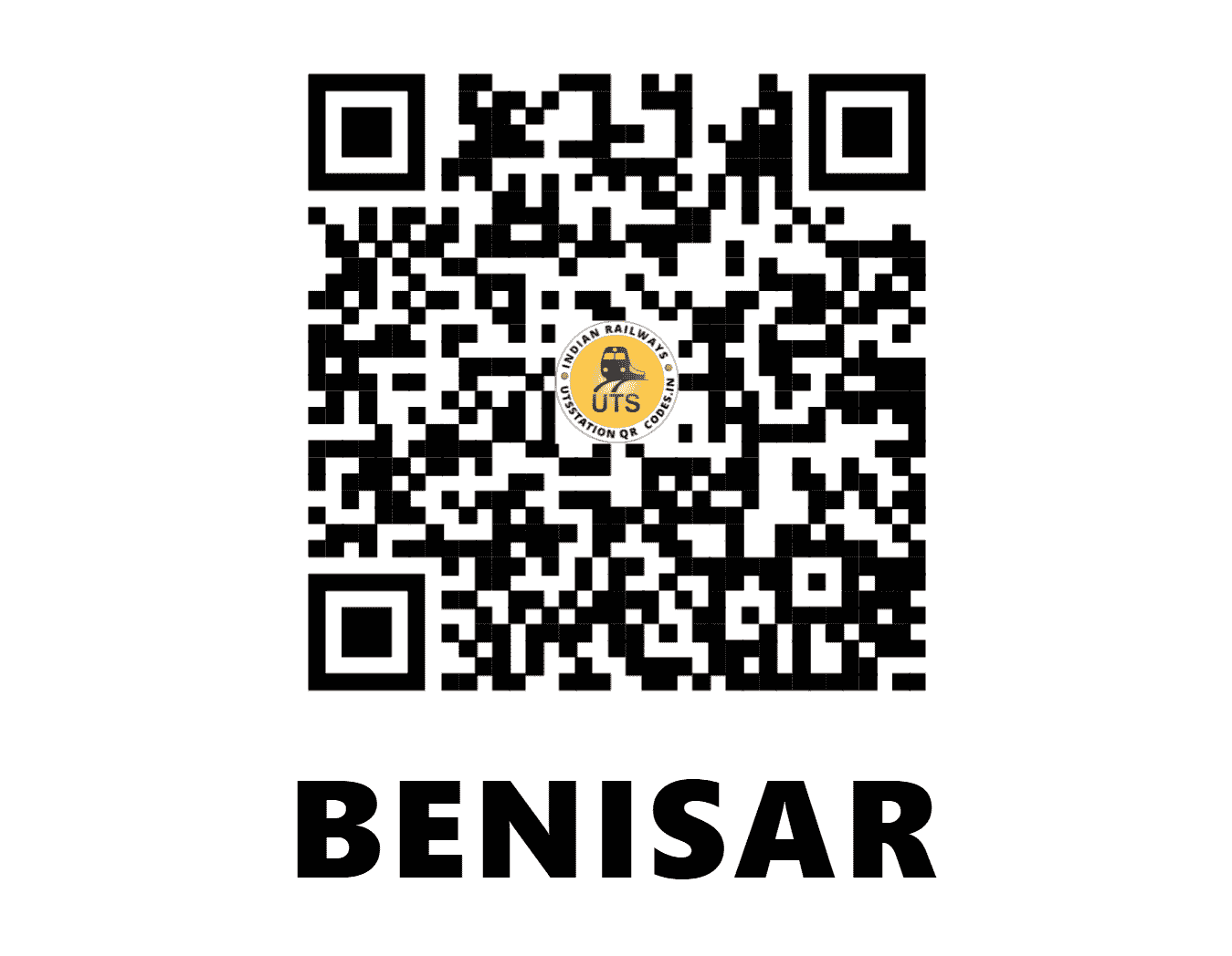 UTS QR Code for BENISAR - BS (NW - RAJASTHAN)