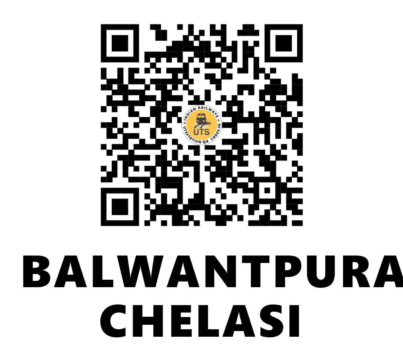 UTS QR Code for BALWANTPURA CHELASI - BWPL (NW - RAJASTHAN)