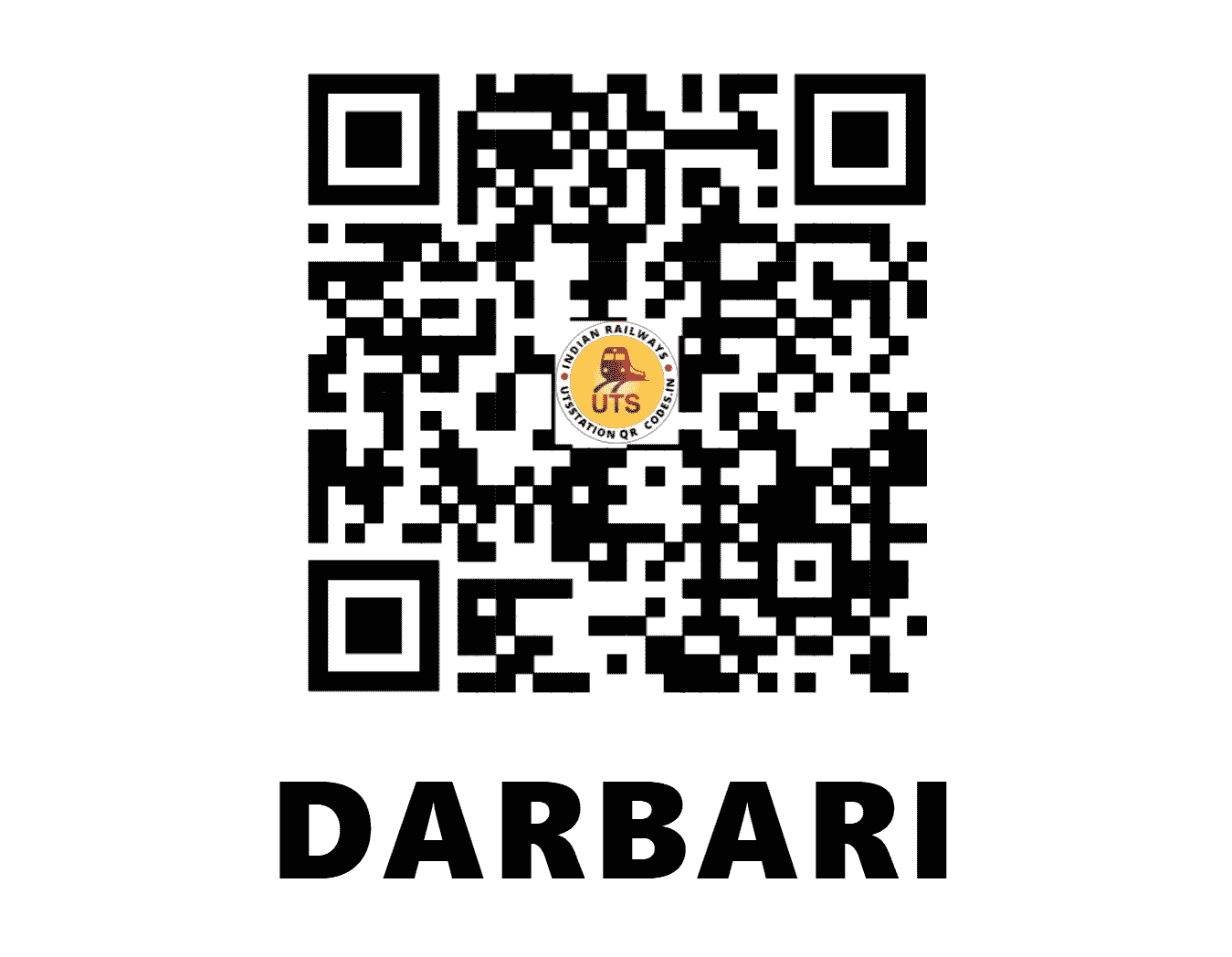 UTS QR Code for DARBARI - DBK (NW - RAJASTHAN)