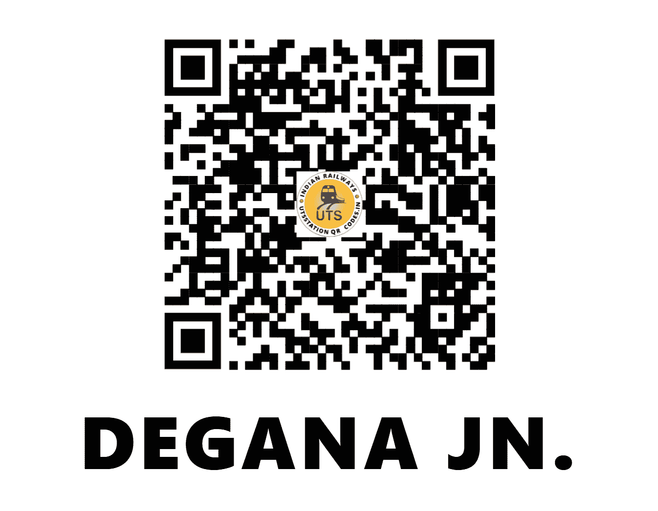 UTS QR Code for DEGANA JN. - DNA (NW - RAJASTHAN)