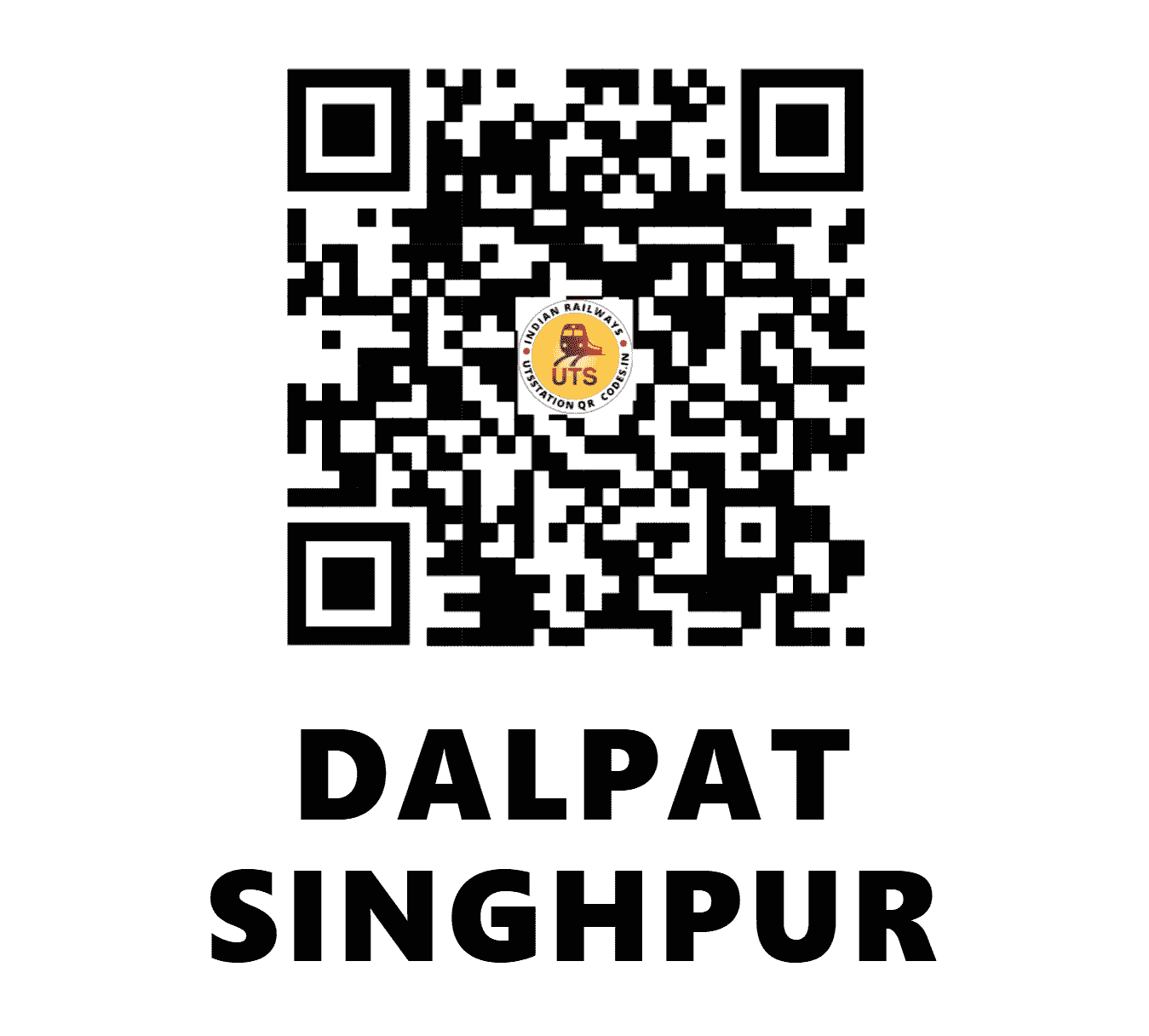 UTS QR Code for DALPAT SINGHPUR - DPT (NW - RAJASTHAN)