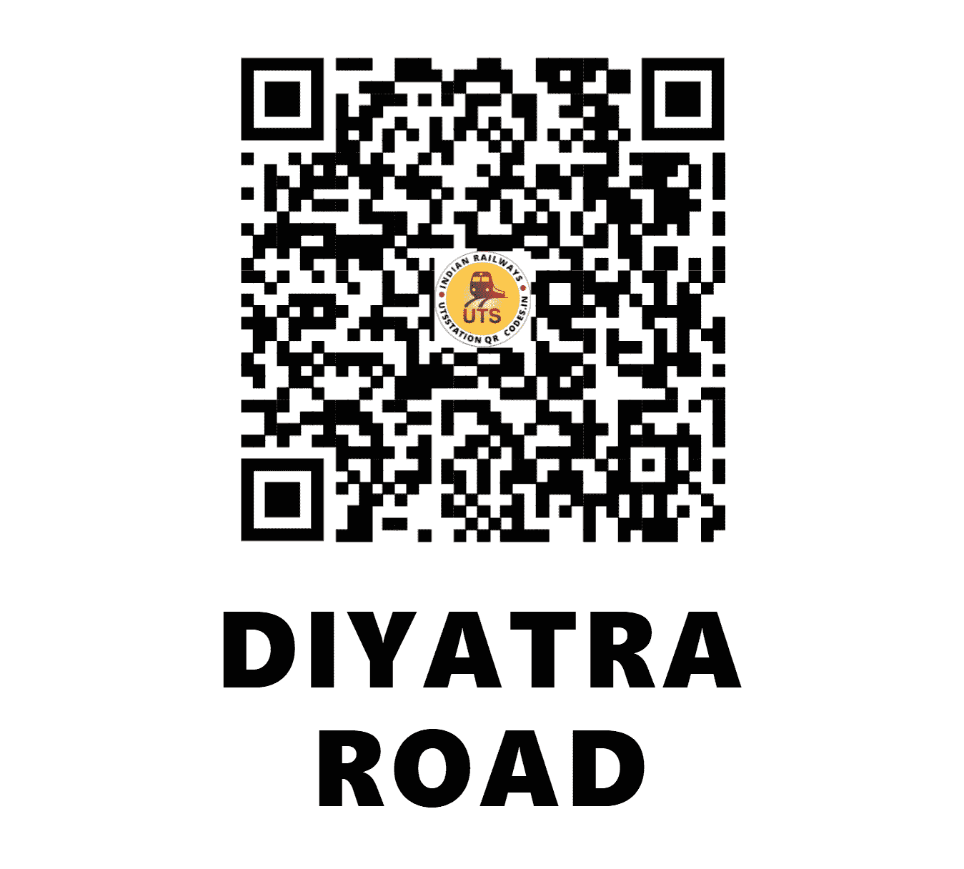 UTS QR Code for DIYATRA ROAD - DTRD (NW - RAJASTHAN)