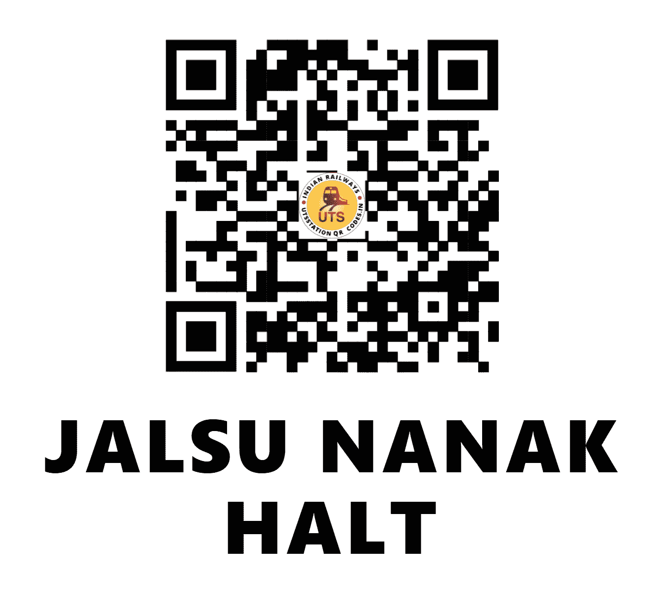 UTS QR Code for JALSU NANAK HALT - JACN (NW - RAJASTHAN)