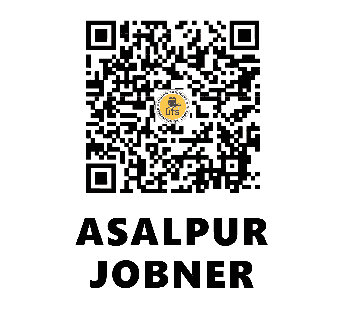 UTS QR Code for ASALPUR JOBNER - JOB (NW - RAJASTHAN)
